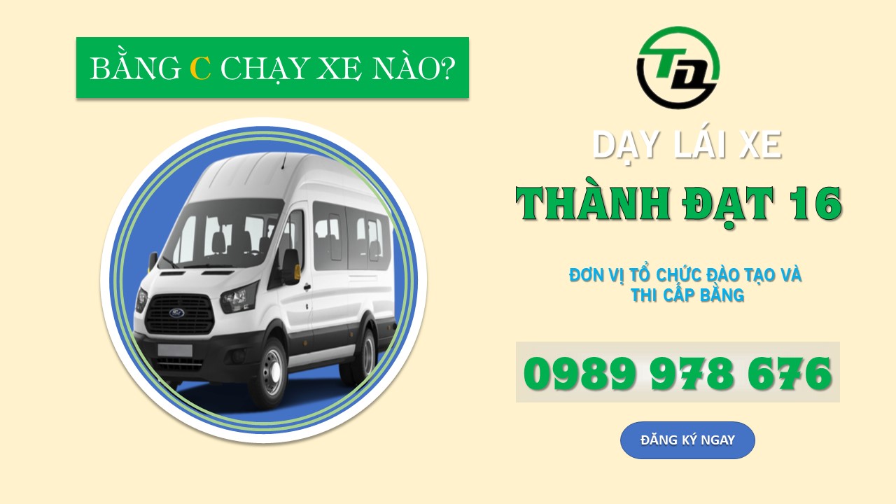 bang c duoc lai xe nao